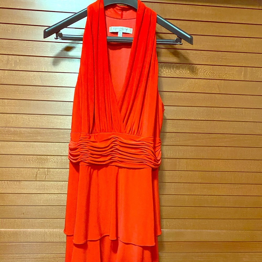 Evan Picone Red Flapper Style Dress- Size 14